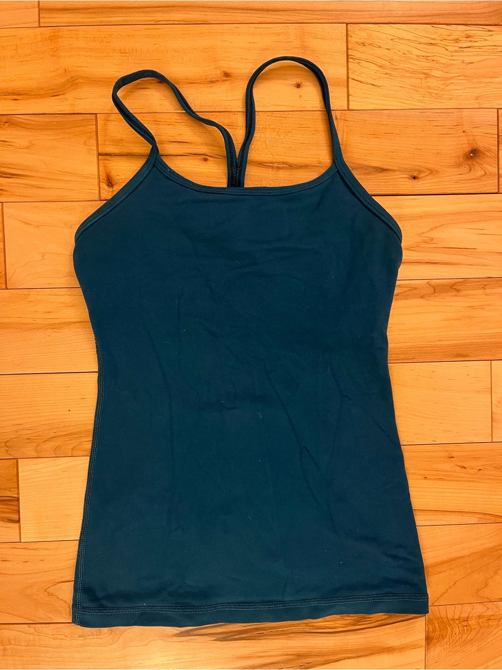 lululemon athletica Navy Blue Strappy Tank Top